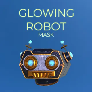 FASNACHT GLOWING  ROBOT MASK