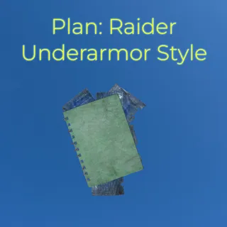 Plan: Raider Underarmor Style