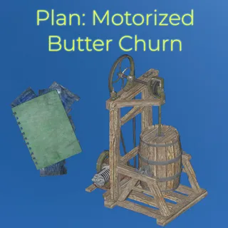 Plan: Motorized Butter Churn