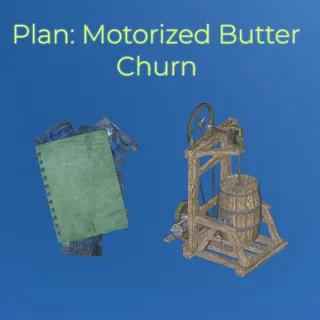 Plan: Motorized Butter Churn