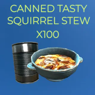 CANNED TASTY SQUIRREL STEW X100