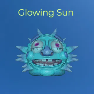 Fasnacht Glowing Sun Mask