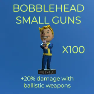 Bobblehead Small Guns x100
