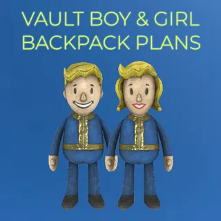 PLANS: VAULT BOY & GIRL BACKPACK