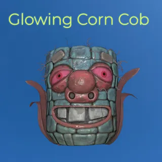 Fasnacht Glowing Corn Cob Mask