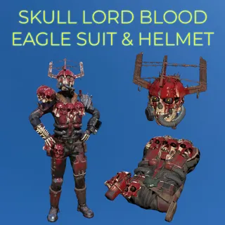 Skull Lord Blood Eagle Suit & Helmet