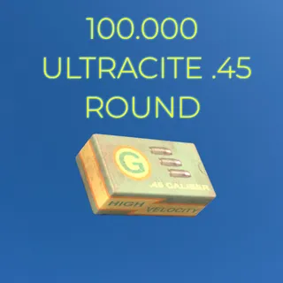 100000 Ultracite .45 Round Ammo