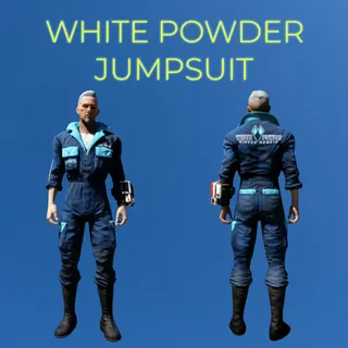 WHITE POWDER JUMPSUIT