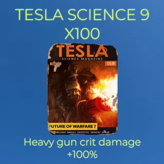 TESLA SCIENCE 9 X100
