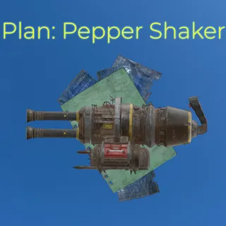 Plan: Pepper Shaker