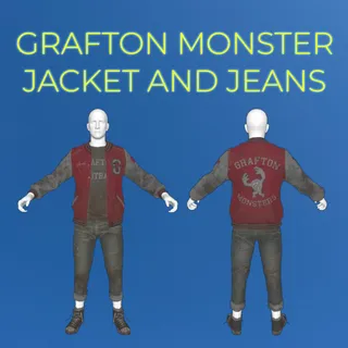GRAFTON MONSTER JACKET AND JEANS