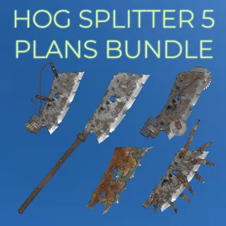 HOG SPLITTER 5 PLANS BUNDLE