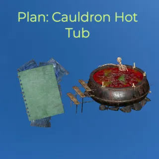 Plan: Cauldron Hot Tub