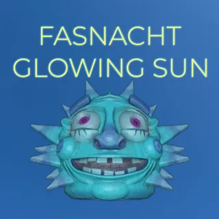 FASNACHT GLOWING SUN MASK