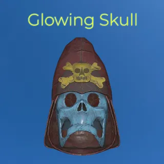 Fasnacht Glowing Skull Mask