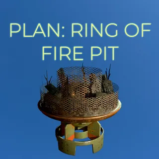 PLAN: RING OF FIRE PIT