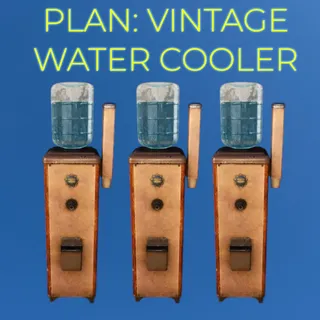 Plan: Vintage Water Cooler 