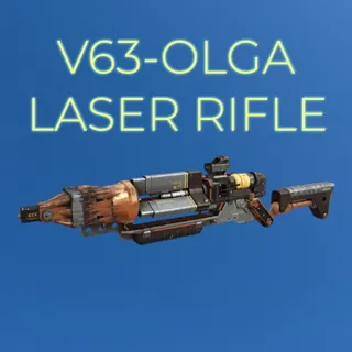 V63-OLGA  LASER RIFLE