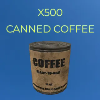 Canned Coffee x500