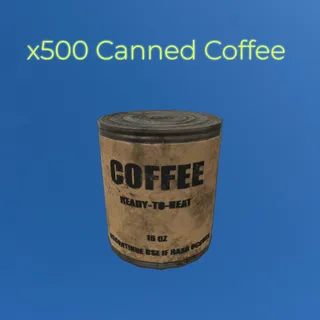 Canned Coffee x500