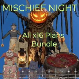 Mischief Night All 16 Plans Bundle