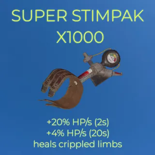 SUPER STIMPAK X1000