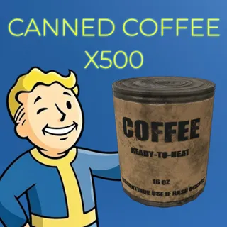 Canned Coffee x500