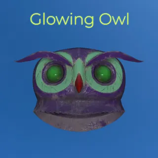 Fasnacht Glowing Owl Mask