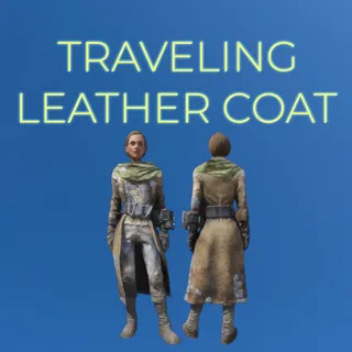 TRAVELING LEATHER COAT