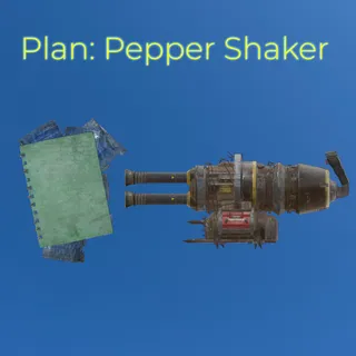 Plan: Pepper Shaker