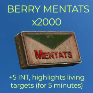 BERRY MENTATS X2000