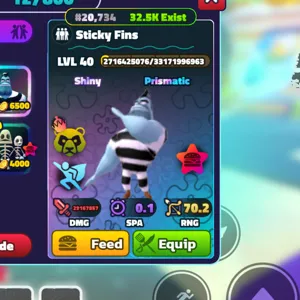 SHINY NC PP STICKY FINS