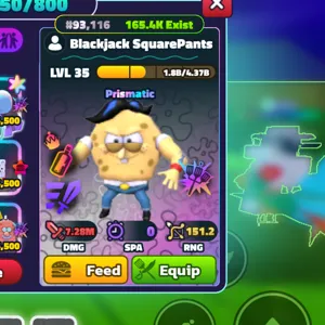 BLACKJACK SQUAREPANTS