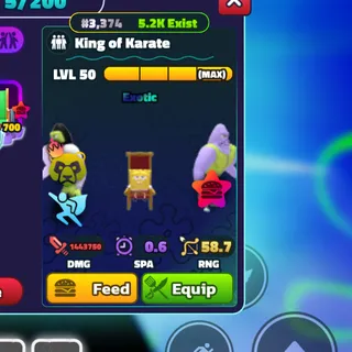 NC PP KING OF KARATE