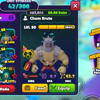 NC 67k CHUM BRUTE