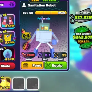 GOLD SANITATION ROBOT