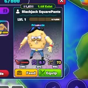 BLACKJACK SQUAREPANTS