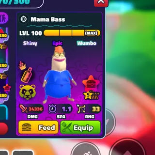 SW 5* NC PP MAMA BASS