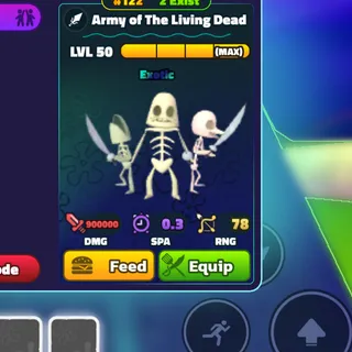 GOLD ARMY OF THE LIVING DEAD