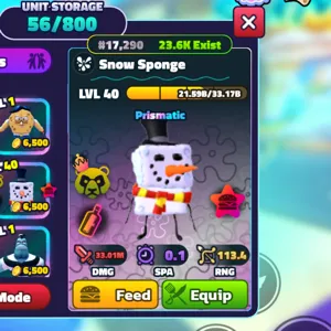NC PP SNOW SPONGE