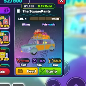 SHINY  THE SQUAREPANTS