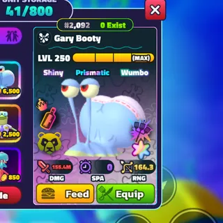 SW SS GARY BOOTY