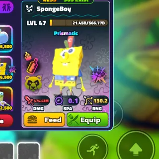 GOLD NC SPONGEBOY