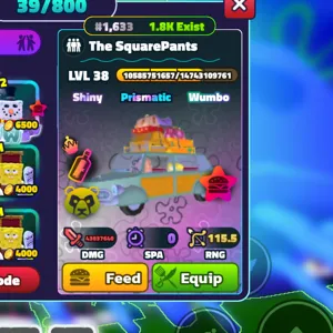 SW NC PP THE SQUAREPANTS