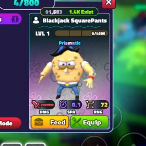 BLACKJACK SQUAREPANTS