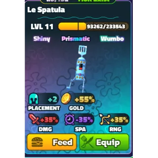 SW LE SPATULA | SPONGEBOB TOWER DEFENSE