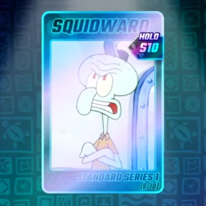 SQUIDWARD S10 HOLO 8/10