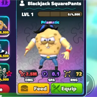 BLACKJACK SQUAREPANTS