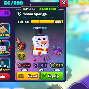 NC PP SNOW SPONGE