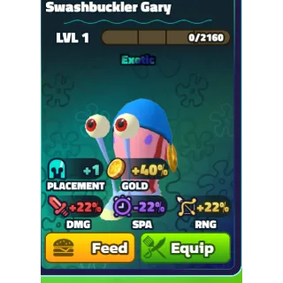 SWASHBUCKLER GARY